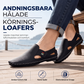 Andningsbara slip-on-loafers för män, avslappnad stil