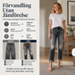 👖✨ Kvinnors slitna, trasiga jeans i retrostil – vintage-stil, bekväm passform och en avslappnad look med mycket personlighet