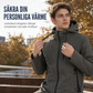 Fri frakt✈️🧥Herrjacka med huva, slim fit vindtät kappa