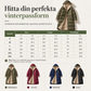 🛍️Dam Vändbar Vadderad Jacka med Huva – 2-i-1 Höst & Vinterjacka