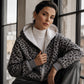 Bästsäljare🔥|Mjuk Leopard Hoodie Jacka – Avslappnad Stil För Höstens Vardag