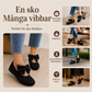 🌸 Ny kollektion – Platta damskor med fyrkantig tå 👠 Stickat tyg, elegant rosett och bekväm att ha på sig varje dag ✨