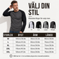 Långärmad raglan-t-shirt för män med färgblockdesign