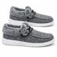 Kvinnliga avslappnade slip-on vinterskor