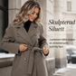 🎉🔥Nyhet & 50 % rabatt!💖🧥Elegant trenchcoat med bälte – dubbelknäppt, högkvalitativ ullkappa för damer, perfekt för höst och vinter