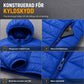 📢🎉50 % rabatt!!!🛍️✨Lätt, quiltad bomullsjacka för män med huva, kort modell, avslappnad stil, för vintern, i stora storlekar