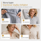Kvinnor Elegant Casual Långärmad Button Up Blus