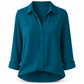 Kvinnor Elegant Casual Långärmad Button Up Blus