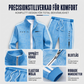 ✈️Fri frakt✨ New Look 💫 Herrset med geometriskt mönster, jacka med genomgående dragkedja och byxor – bekvämt, snyggt och trendigt