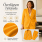 Elegant tvådelad blazer och byxdress för kvinnor