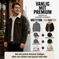 Varm manchesterjacka för män, vinter