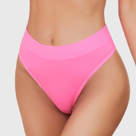 Damtrosor sömlösa ribbade stringtrosor