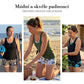 Γυναικείο τρίκομπο μαγιό tankini με σορτσάκι